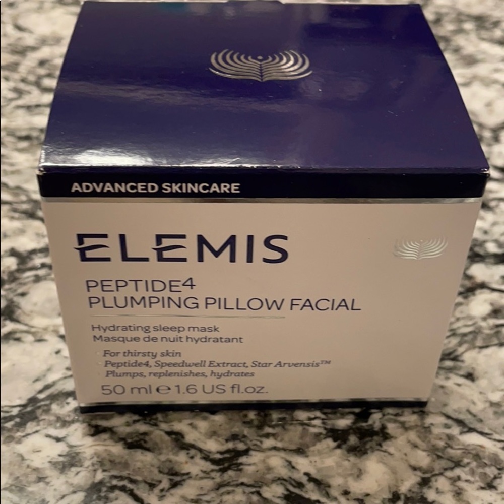 Elemis peptide plumping pillow facial
